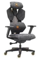 Кресло геймерское Tiger (сетка черно-серая)