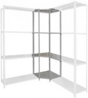 Стеллаж металлический угловой Титан МС 1800x500x300/6