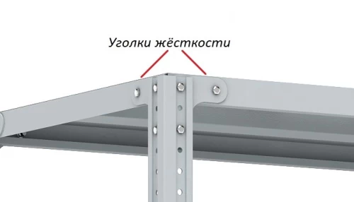 Стеллаж металлический Титан МС-750 2300x700x800/6